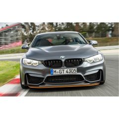 Bmw 4 Serisi F32 M4 Ön Panjur Böbrek Piano Black Çift Tırnak