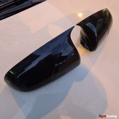 Audi A3 8P M4 Yarasa Ayna Kapağı Piano Black Makyajsız 2003 2008