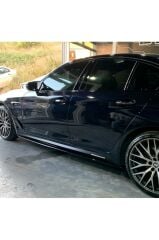 BMW G30 Marşpiyel Altı Lip Piano Black, Sağ Sol, Maşpiyel Çıtası