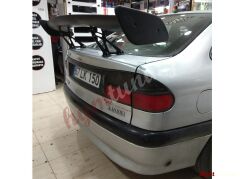 dtm spoiler tüm sedan araçlara uyumlu, piano black boyalı