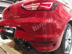 Seat Leon Aero Arka Tampon, Leon MK3 2013-2020 Uyumlu, Boyasız