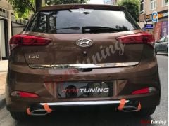 Hyundai İ20 difüzör arka tampon eki egzoz görünümlü düfüzör