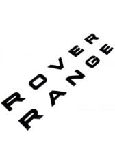 Range Rover Siyah Arka Arma, Range Rover Yazısı,Mat Siyah