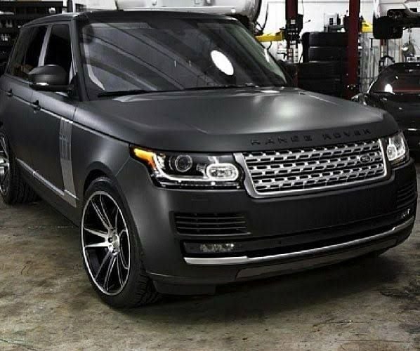 Range Rover Siyah Arka Arma, Range Rover Yazısı,Mat Siyah
