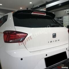 Seat İbiza MK5 Spoiler, Yeni İbiza Spoiler, Piano Black, Plastik 2017-2020 İTHAL