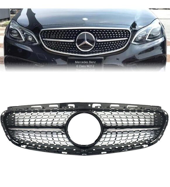 MERCEDES W212 2014-2016 E SERISI DIAMOND PANJUR SİYAH ÇERÇEVE