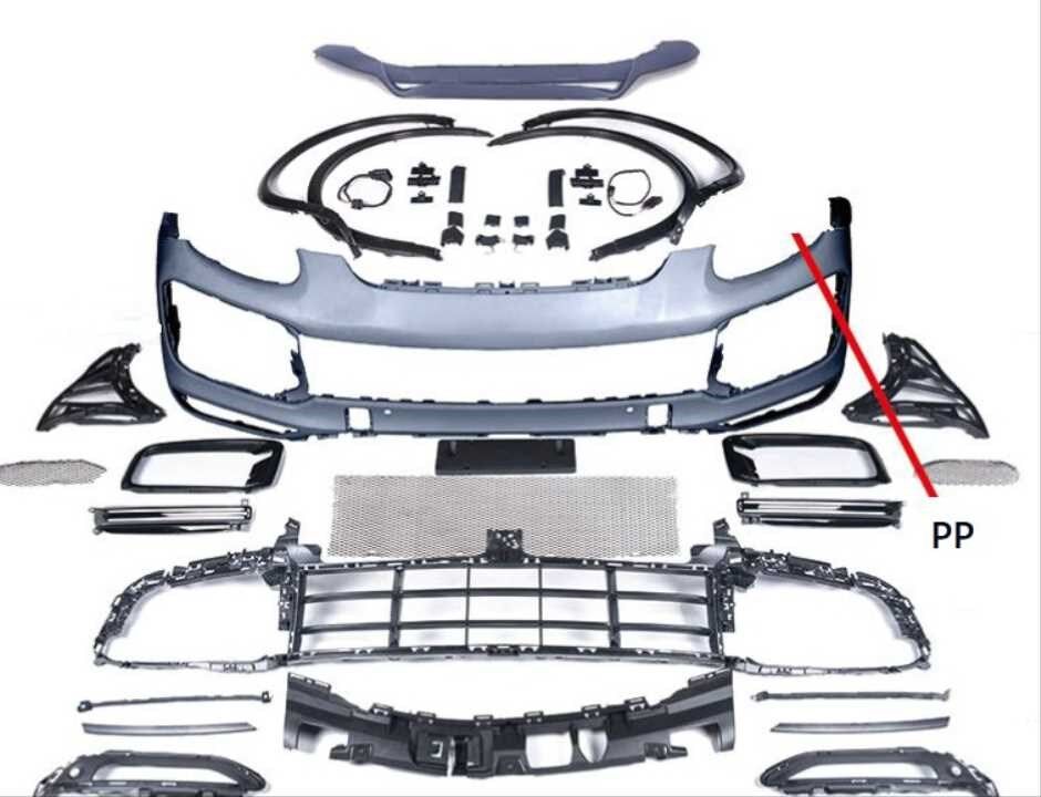 PORSCHE CAYENNE 2011-2014 FACELIFT 2020+ YÜKSELTME 9Y0 TURBO BODY KIT