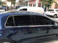 VW Golf 7 Krom Cam Çıtası Full seti, Golf 7 ve 7.5lara uyumlu