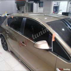 Opel Astra J HB Krom Cam Çerçeve, Parlak Siyah Krom, 12 Parça