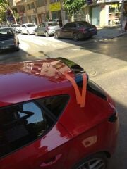 Seat Leon MK3 Spoyler Parlak Siyah 2013 Sonrası, ABS Plastik
