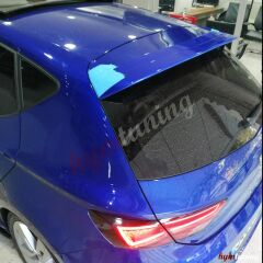 Seat Leon MK3 Spoyler Parlak Siyah 2013 Sonrası, ABS Plastik