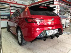 Seat Leon MK3 Spoyler Parlak Siyah 2013 Sonrası, ABS Plastik