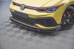 VW Golf 8 Ön Lip Parlak Siyah Style-Life-Impressıon Tampon İçin, Piano Black, 2020 2021 2022