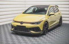 VW Golf 8 Ön Lip Parlak Siyah Style-Life-Impressıon Tampon İçin, Piano Black, 2020 2021 2022