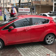 FORD FİESTA 2009 SONRASI KROM CAM ÇITASI KOMPLE SET