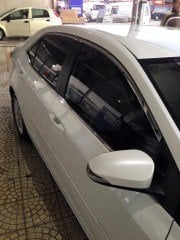 Toyota Corolla 2013-2018 Krom Cam Çerçeve, İthal, Paslanmaz Çelik, Full Set 12 Parça, Alt + Üst