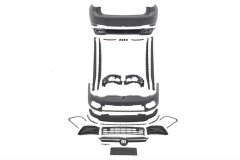 VW GOLF 8 R Line Bodykit, Ön Arka Tampon Seti Marşpiyel Takımı Difüzör + Panjur