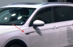 Volkswagen Tiguan 2016-2020 R-line Body Kit (ön Tampon-panjur-dodik-dıfüzör-spoiler)