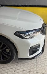 BMW 5 SERİSİ G30 ÖN LİP M TEK UYUMLU 2021+ PARLAK SİYAH İTHAL