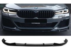 BMW 5 SERİSİ G30 ÖN LİP M TEK UYUMLU 2021+ PARLAK SİYAH İTHAL