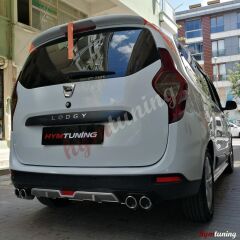 DACİA LODGY SPOİLER BEYAZ BOYALI  LODGY SPOYLER