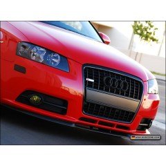 3 Parça Cupra Lip, Universal, Kırılmaz Esnek Plastik, Desenli Mat Siyah, Bir çok araca uyumludur