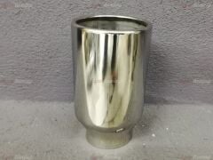 Tek Çıkışlı 90mm Egzoz Ucu Yuvarlak Düz