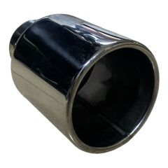 Tek Çıkışlı 90mm Egzoz Ucu Yuvarlak Düz