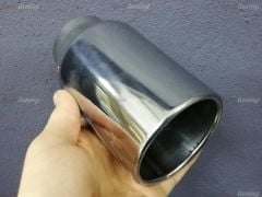 Tek Çıkışlı 90mm Egzoz Ucu Yuvarlak Düz
