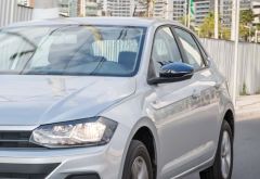 Volkswagen Polo MK6 Yarasa Ayna Kapağı, 2018+, Piano Black