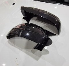 Seat Cordobo MK1.5 1999 2003 Yarasa Ayna Kapak, Parlak Siyah, Paino Black Yapıştırma Ayna Kapak