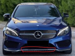 MERCEDES C SERİSİ W205   AMG ÖN TAMPON KROMU ORTA  2015 2018 OEM: 2058851574 , KROM