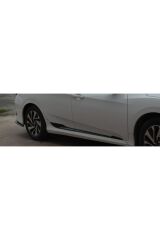 Honda Cıvıc Fc5 2016-2021 Uyumlu Ön Ve Arka Tampon Eki Flap Tampon Köşesi 4 Parça Set