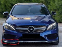 MERCEDES C SERİSİ W205   AMG ÖN TAMPON KROMU SAĞ  2015 2018 OEM: 2058851474 , KROM