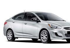 Hyundai Accent Blue Yarasa Ayna Kapağı - Parlak Siyah ABS PLASTİK