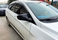 Hyundai Accent Blue Yarasa Ayna Kapağı - Parlak Siyah ABS PLASTİK