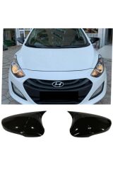 Hyundai Accent Blue Yarasa Ayna Kapağı - Parlak Siyah ABS PLASTİK