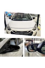 Hyundai Accent Blue Yarasa Ayna Kapağı - Parlak Siyah ABS PLASTİK