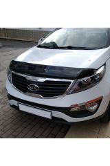 Kia Sportage 2011+ Kaput Rüzgarlığı Piano Black