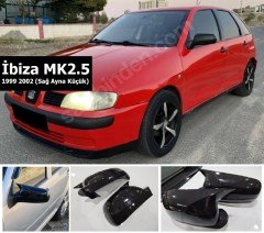 Seat İbiza Mk2.5 Yarasa Ayna Kapak, Piano Black, Sağ Ayna Küçük, Parlak Siyah Yapıştırma ABS Plastik