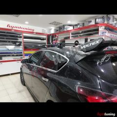 Opel Astra J HB Full Set Krom Cam Çerçevesi, 2009 2015 Arası, Paslanmaz Çelik