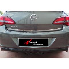 Opel Astra J Sedan Telli Difüzör Sport, Çıkışsız Parlak Siyah