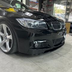 BMW 3 SERİSİ E90  M SPORT UYUMLU LCI ÖN LİP  2009 2012  PARLAK SİYAH