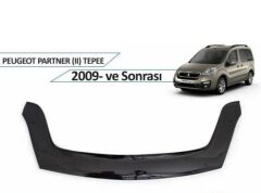 Peugeot Partner 2 Tepee Kaput Rüzgarlığı/Berlingo 2009, Parlak Siyah, 2009-2015