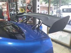 DTM SPOYLER TÜM SEDAN ARAÇLARA UYUMLU CARBON DESENLİ KARBON DESENLİDİR BAGAJ DELİNMESİ GEREKİR