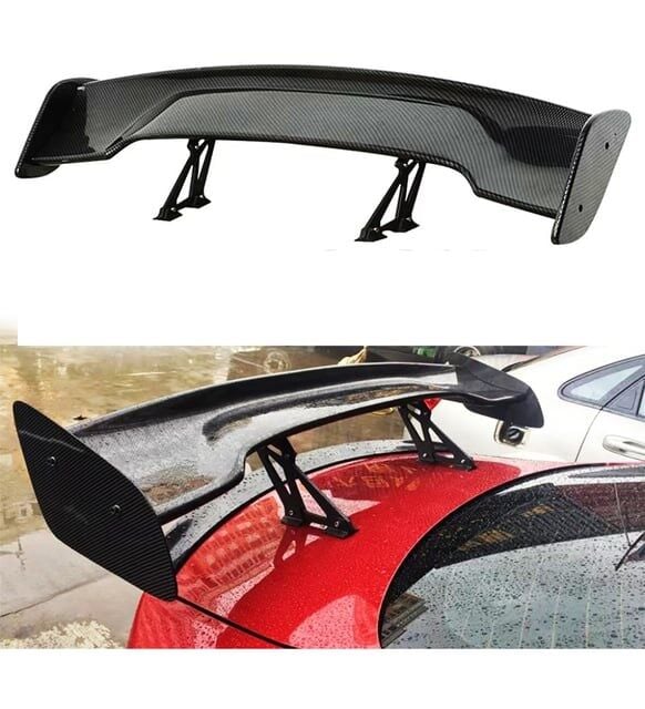 DTM SPOYLER TÜM SEDAN ARAÇLARA UYUMLU CARBON DESENLİ KARBON DESENLİDİR BAGAJ DELİNMESİ GEREKİR