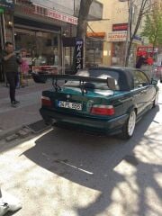 DTM SPOYLER TÜM SEDAN ARAÇLARA UYUMLU CARBON DESENLİ KARBON DESENLİDİR BAGAJ DELİNMESİ GEREKİR