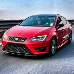 Leon MK3 Aero Marşpiyel Kırmızı Boyalı, LS3H Fiber