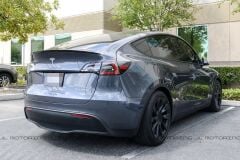 TESLA MODEL Y ORJİNAL FABRİKA MODEL SPOYLER 2020+ PARLAK SİYAH İTHAL PLASTİK