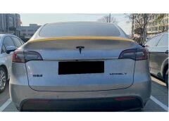 TESLA MODEL Y ORJİNAL FABRİKA MODEL SPOYLER 2020+ PARLAK SİYAH İTHAL PLASTİK